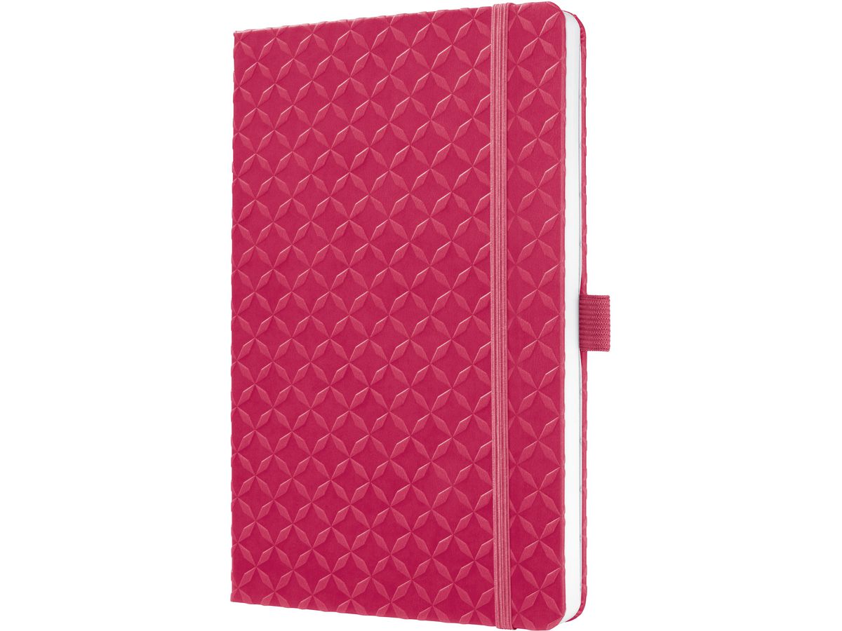 sigel Notizbuch Jolie Flair, Kunstleder, DIN A5, fuchsia (EAN: 4004360840623)