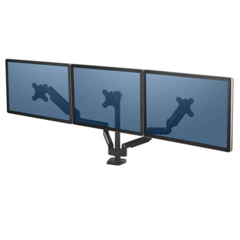 Fellowes Dreifach-Monitorarm Platinum, schwarz (EAN: 0043859716975)