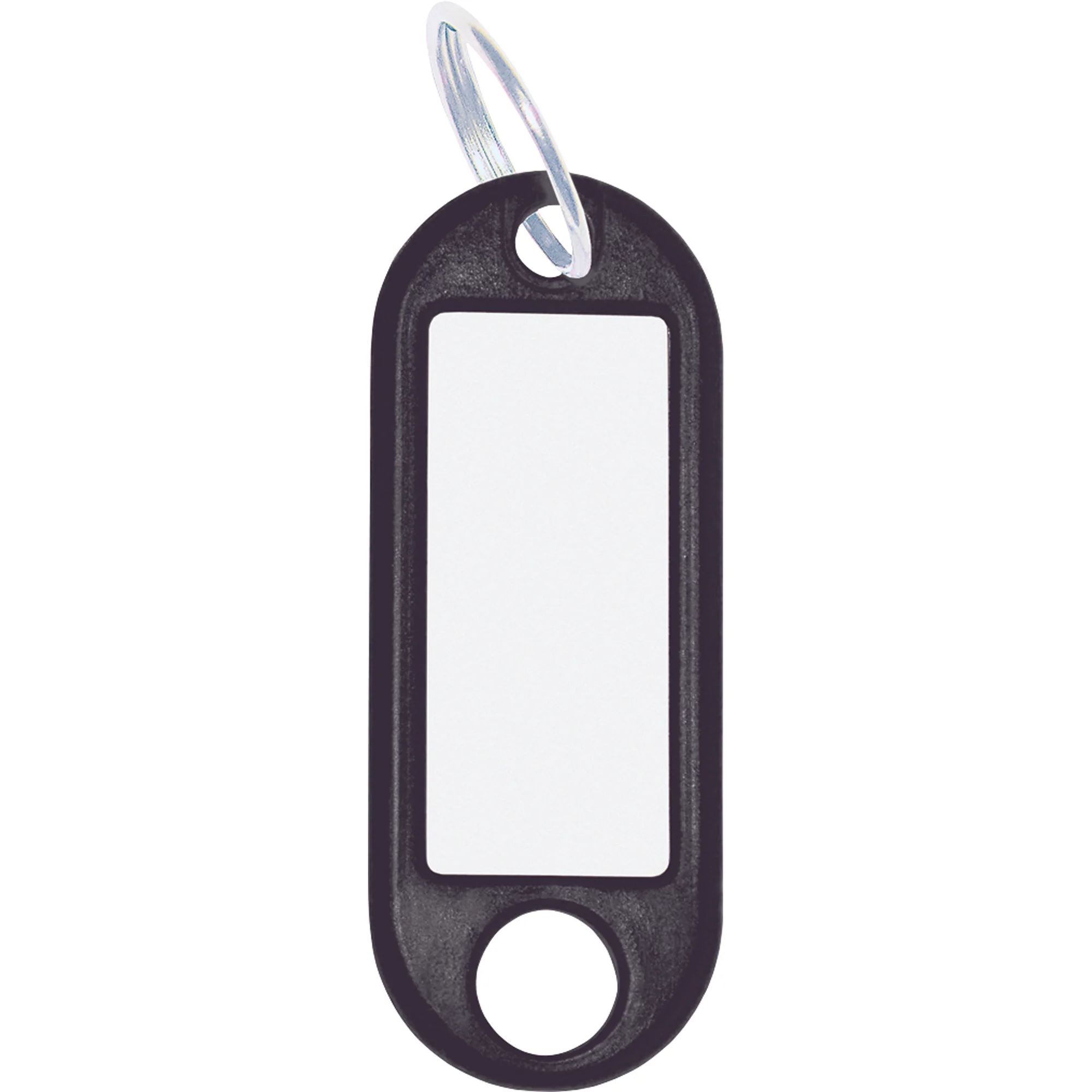 WEDO Schlüsselanhänger mit Ring, Durchmesser: 18 mm, schwarz (EAN: 4003801054506)