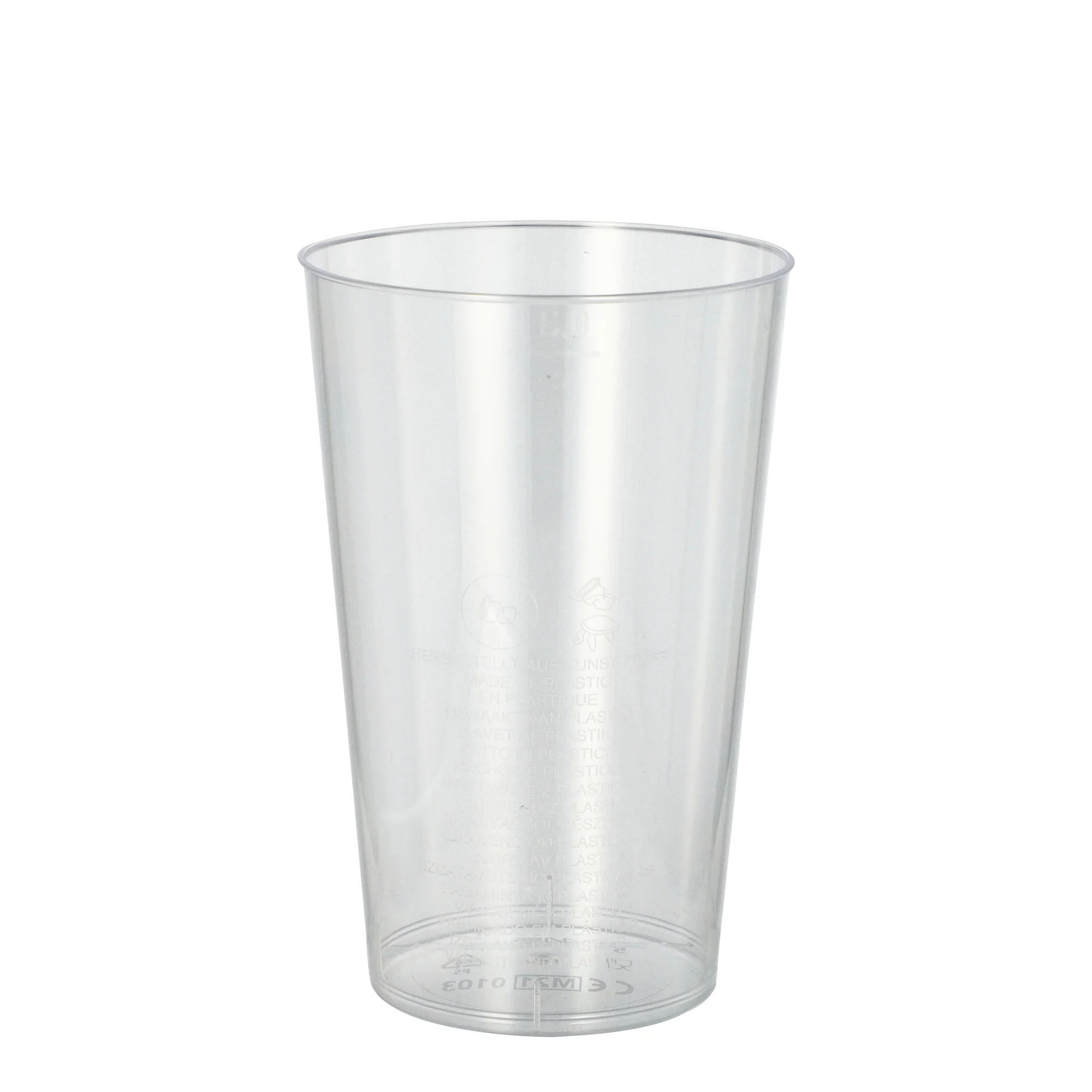 STARPAK Kunststoff-Trinkbecher PS, 0,3 l, glasklar, 50er (EAN: 4002911121405)