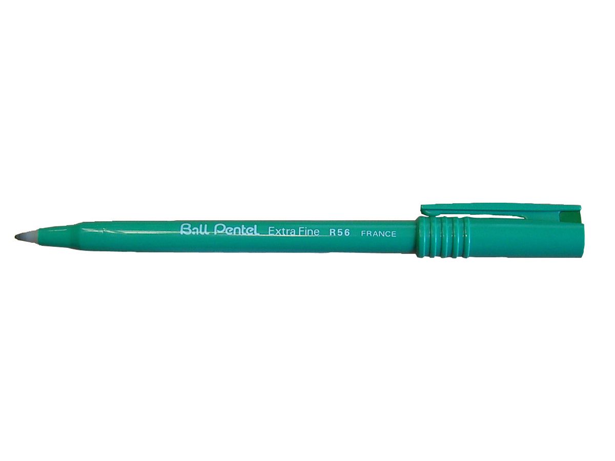 Pentel Tintenroller Ball Pentel R56, grün (EAN: 3474370056047)