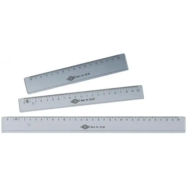 WEDO Lineal, 300 mm, aus Kunststoff, transparent (EAN: 4003801031446)