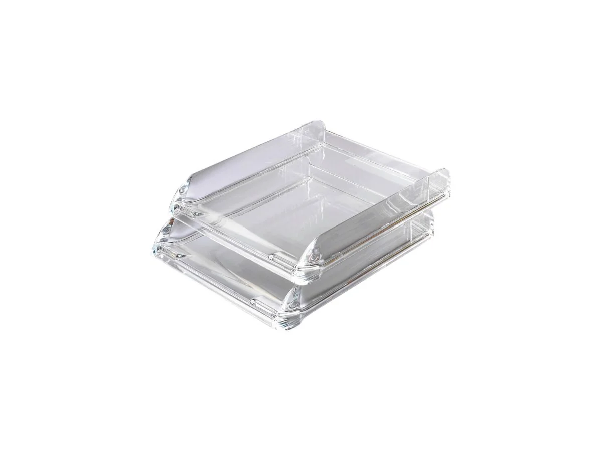 Rexel Briefablage Nimbus, DIN A4, aus Acryl, transluzent (EAN: 5028252176408)