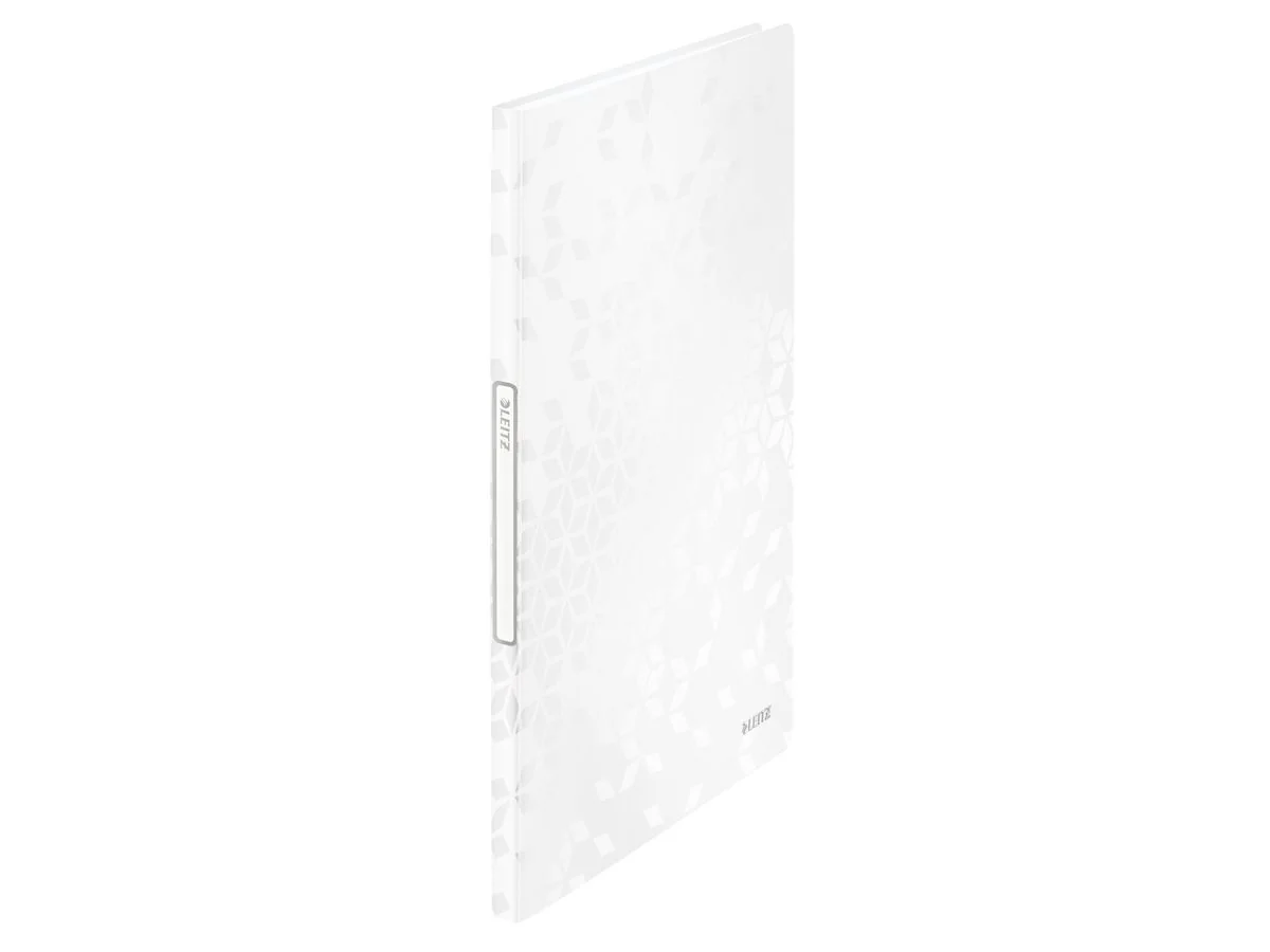 LEITZ Sichtbuch WOW, A4, PP mit 20 Hüllen, weiß (EAN: 4002432121168)
