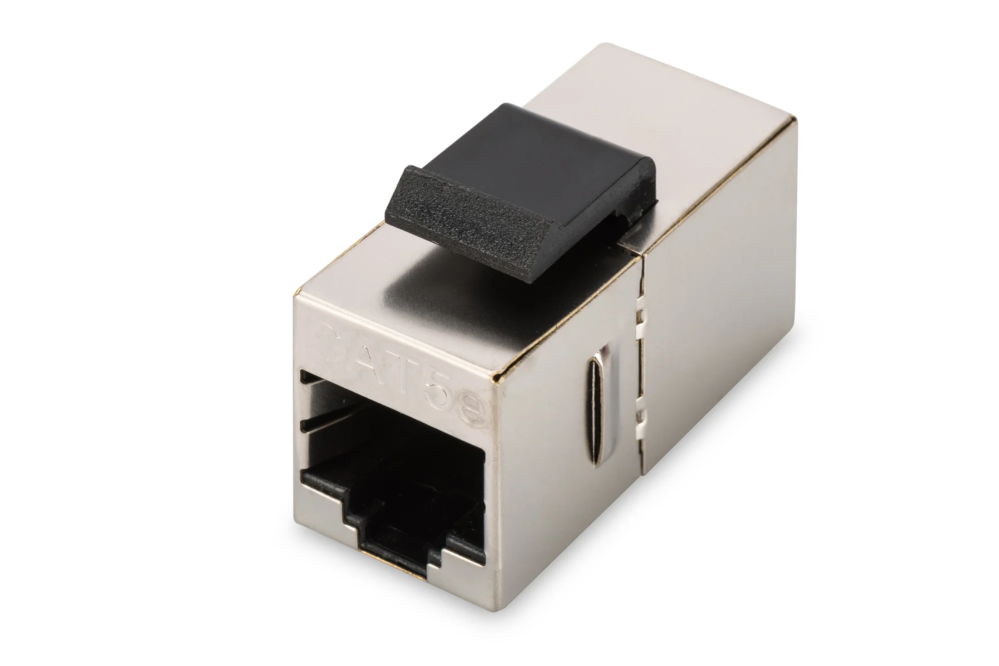 DIGITUS Modular Adapter Kat.5e, geschirmt, 2 x RJ45 Buchse (EAN: 4016032245179)