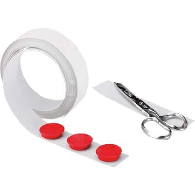 magnetoplan Magnetband weiß, selbstklebend, 35 mm x 5 m (EAN: 4013695028682)