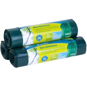 Secolan Maxi-Abfallsack, grün, 240 Liter (EAN: 4260123533878)