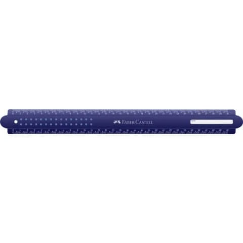 FABER-CASTELL Lineal DOTS, 300 mm, farbig sortiert (EAN: 4005401721307)