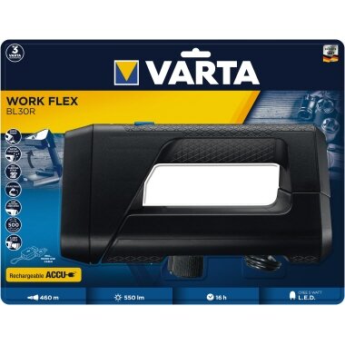 VARTA Akku-Arbeitsleuchte "Work Flex BL30R Light" (EAN: 4008496978014)