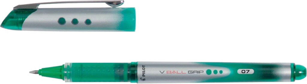 PILOT Tintenroller V-Ball Grip 7, grün (EAN: 4902505322938)