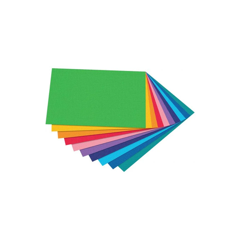 folia Motivkarton "Punkte klein", 500 x 700 mm, 300 g/qm (EAN: 4001868079593)