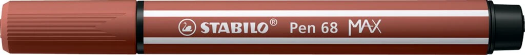STABILO Fasermaler Pen 68 MAX, siena (EAN: 4006381569934)