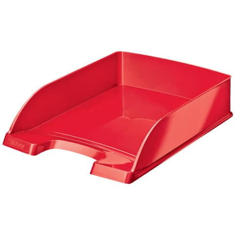 LEITZ Briefablage Plus WOW, A4, Polystyrol, rot (EAN: 4002432135196)