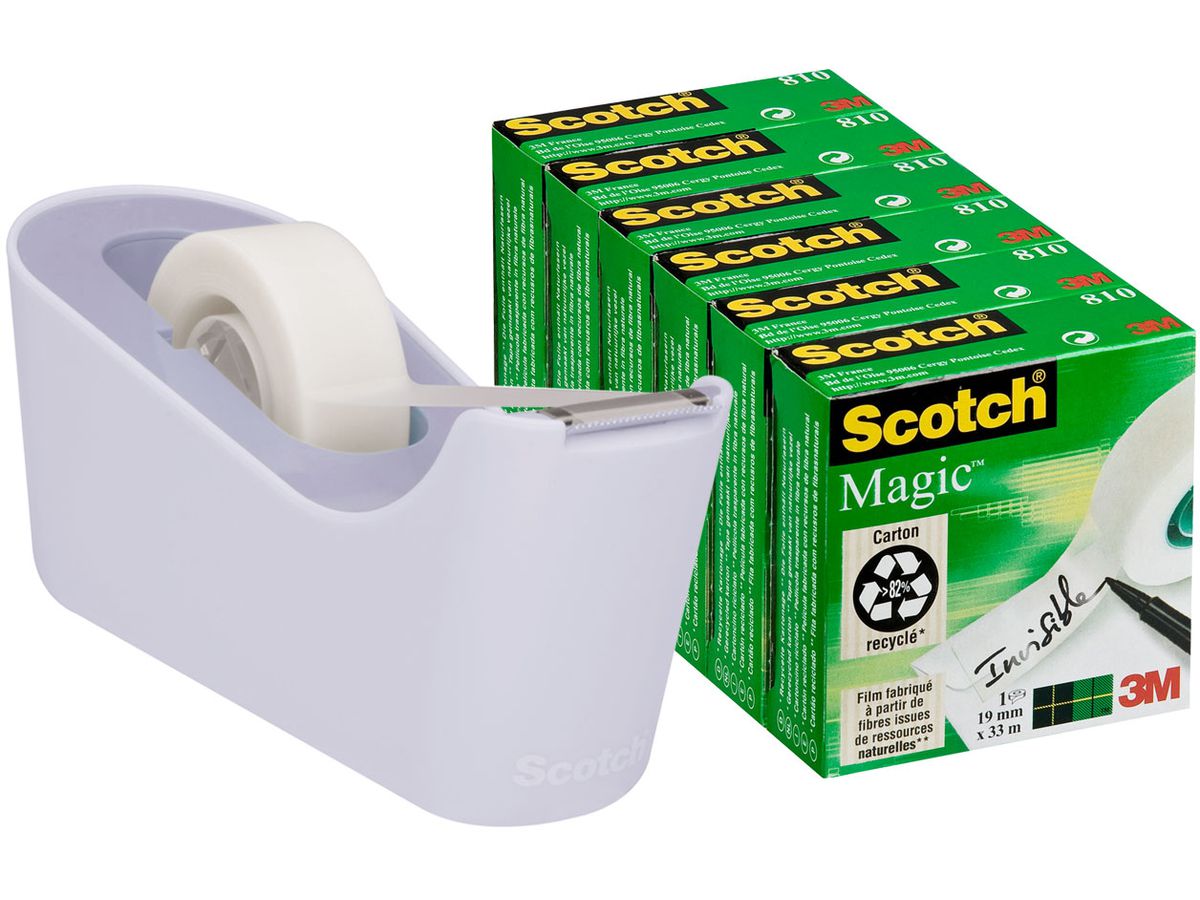 3M Scotch Tischabroller Multipack C18, lavendel (EAN: 4054596577817)