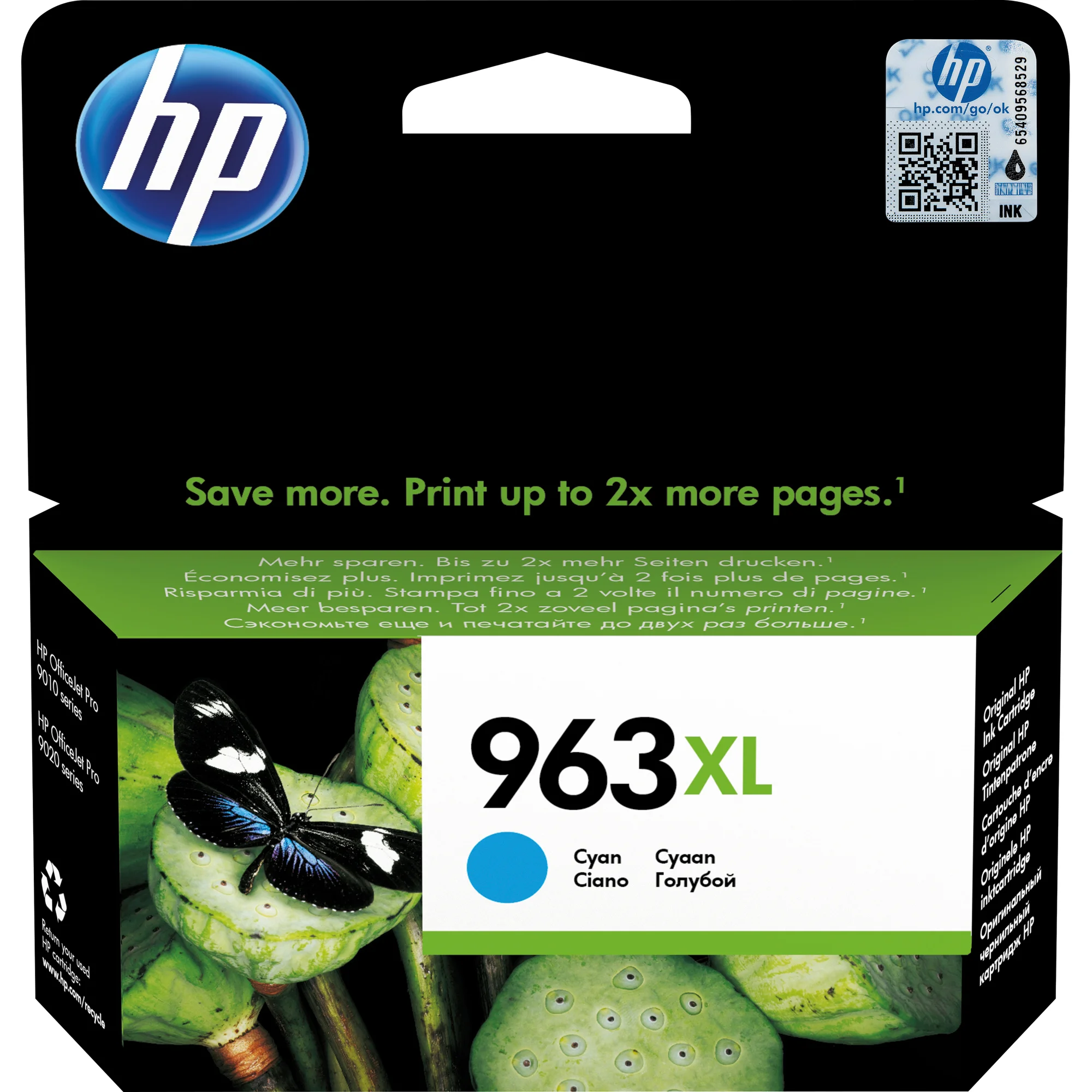 hp Tinte hp 963XL für hp  cyan (EAN: 0192545866507)