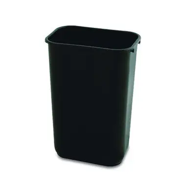 Rubbermaid Papierkorb, 26,6 Liter, rechteckig, PE, schwarz (EAN: 0086876018837)