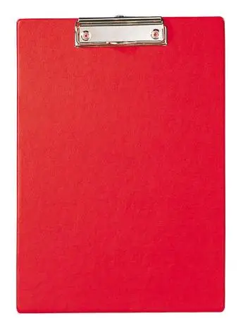 MAUL Klemmbrett mit Folienüberzug, DIN A4, rot (EAN: 4002390050739)