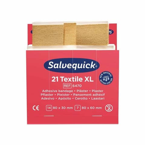 CEDERROTH Salvequick Pflaster-Nachfüllpackung, extra groß (EAN: 7310610064709)