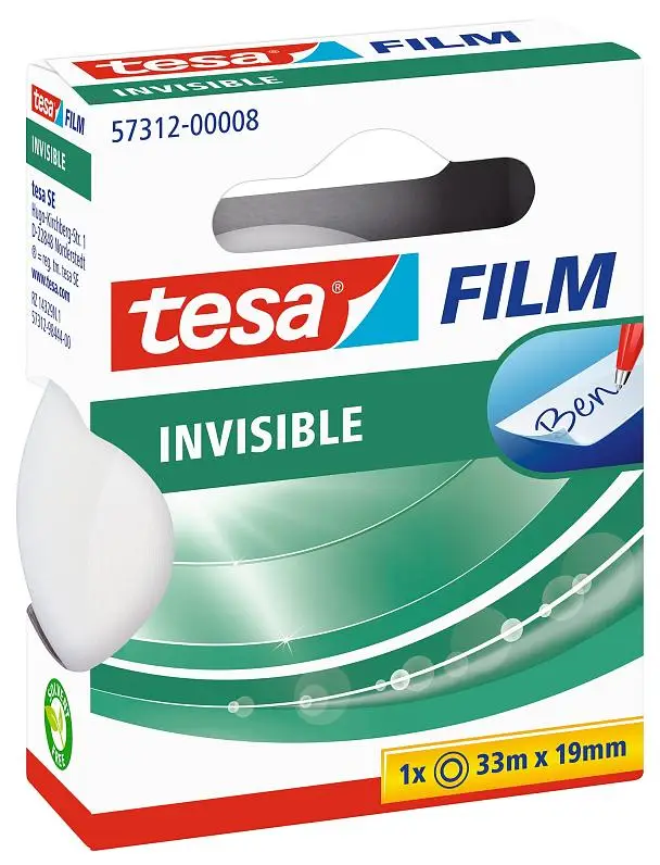 tesa Film, matt-unsichtbar, 19 mm x 33 m (EAN: 4042448039910)