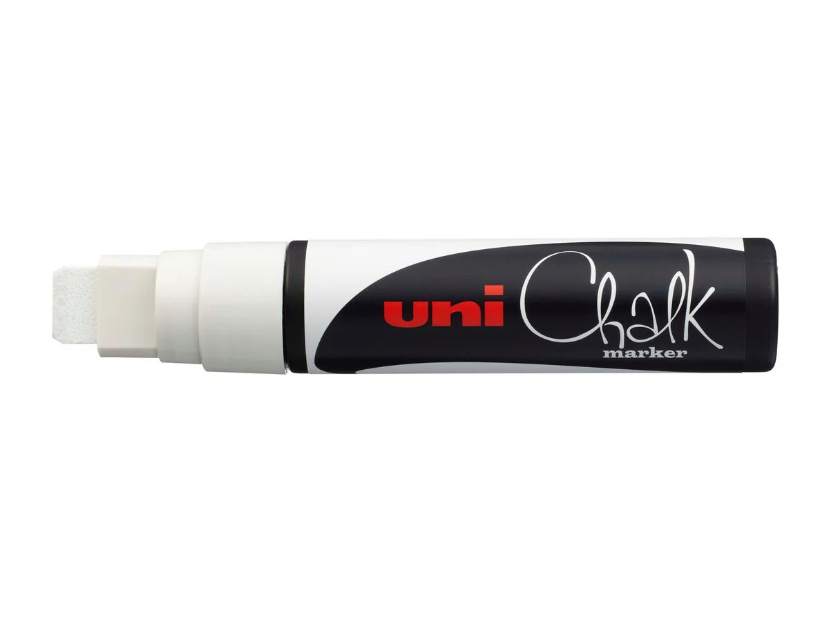 uni-ball Kreidemarker Chalk marker PWE17K, weiß (EAN: 4902778170243)