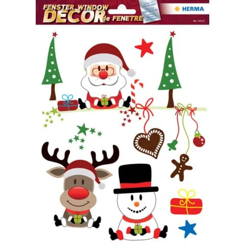 HERMA Weihnachts-Fensterbild "Weihnachtsfreude" (EAN: 4008705151153)