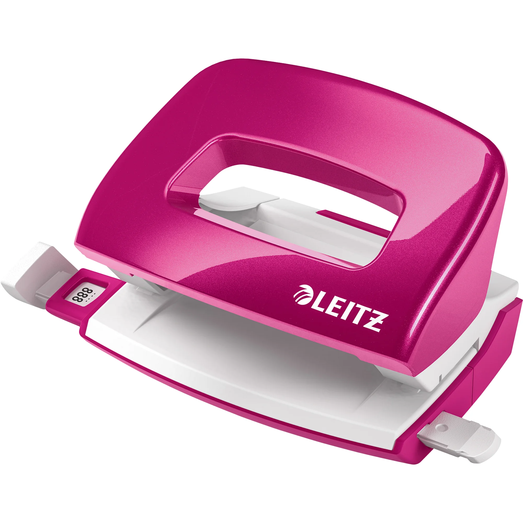 LEITZ Locher Mini NeXXt WOW 5060, pink, im Karton (EAN: 4002432101375)