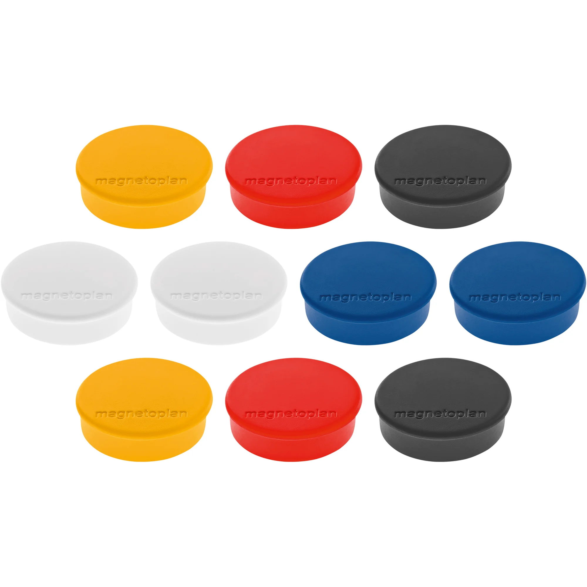magnetoplan Discofix Rundmagnet "hobby", farbig sortiert (EAN: 4013695019802)
