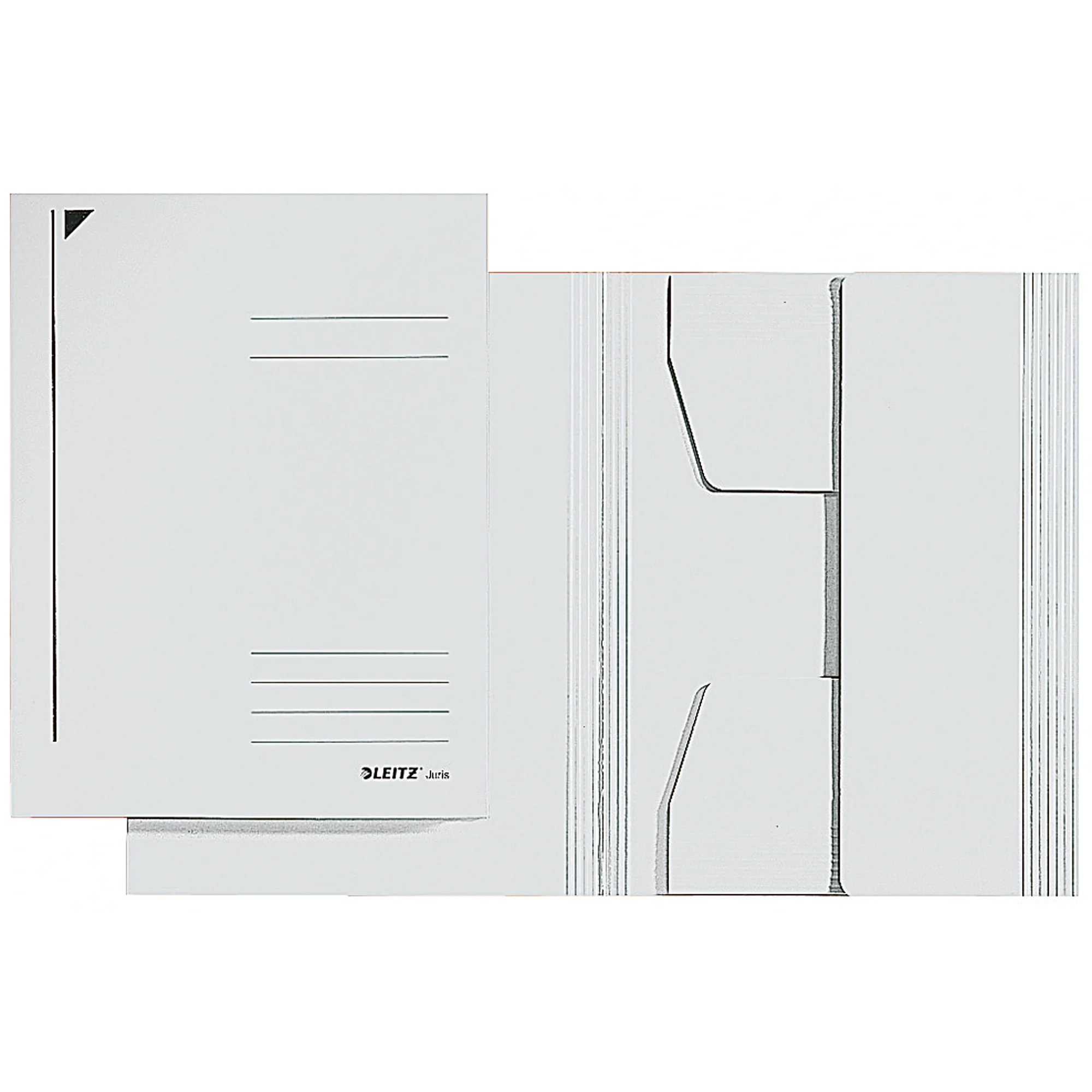 LEITZ Jurismappe, DIN A4, Karton 430 g/qm, weiß (EAN: 4002432336500)