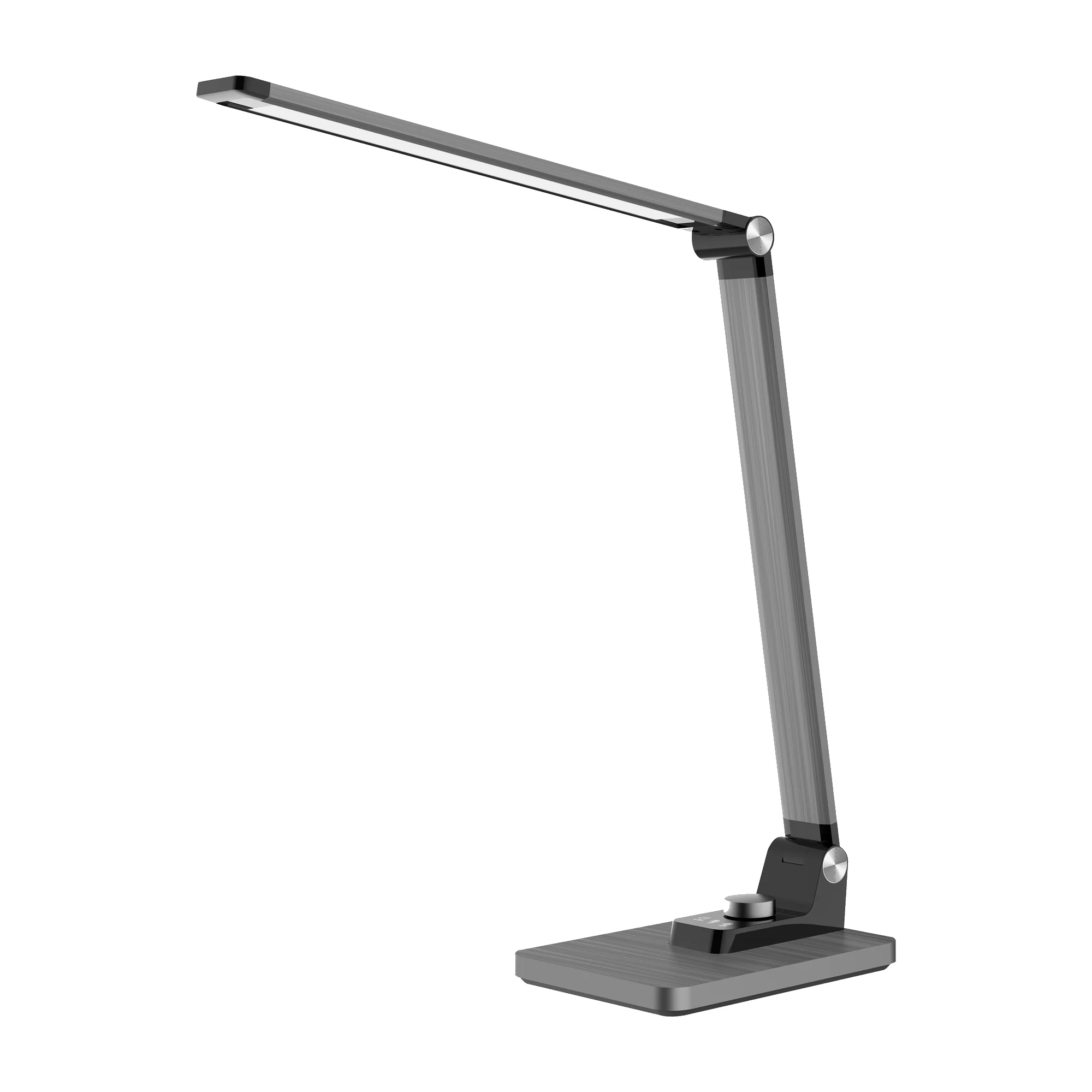 Hansa LED-Tischleuchte "Breeze", Standfuß, grau-metallic (EAN: 7612176092418)