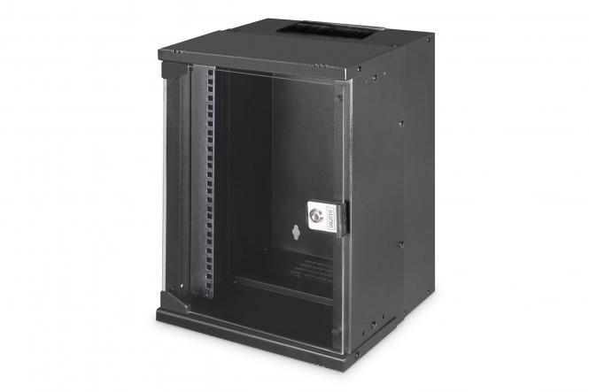 DIGITUS 10" Wandgehäuse SOHO PRO, (B)315 x (T)300 mm, 9HE (EAN: 4016032493655)