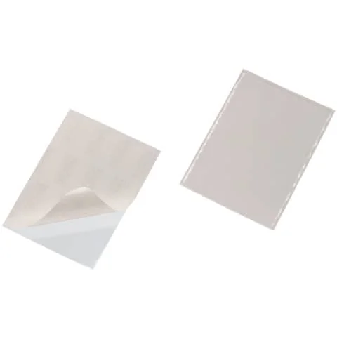DURABLE Selbstklebetaschen POCKETFIX, DIN A5, transparent (EAN: 4005546803173)
