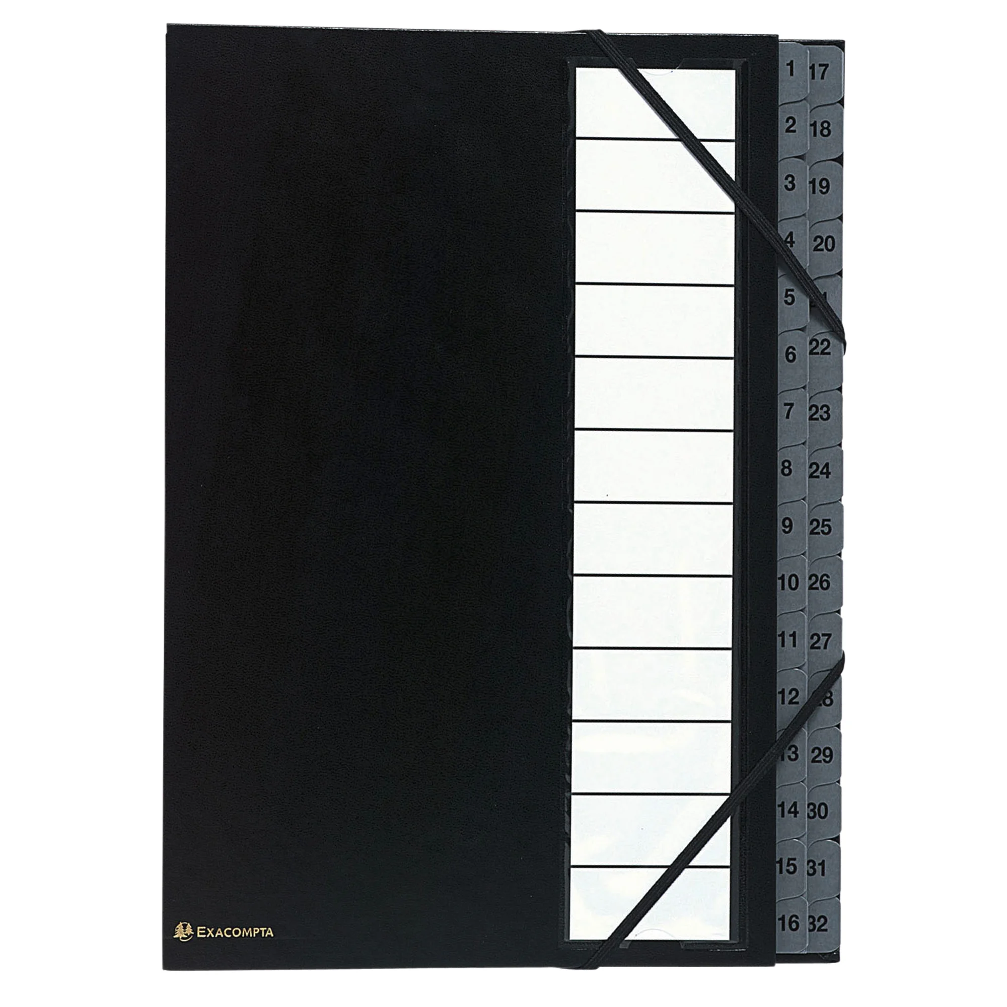 EXACOMPTA Ordnungsmappe Ordonator, A4, 32 Fächer, schwarz (EAN: 3130630560326)