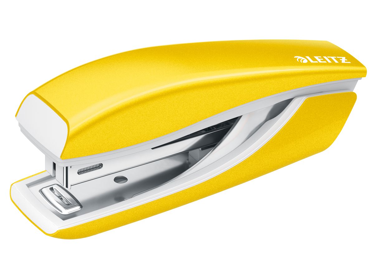 LEITZ Mini-Heftgerät NeXXt WOW 5528, gelb, im Karton (EAN: 4002432122219)