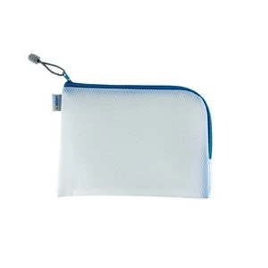 HERMA Reißverschlusstasche "Mesh Bags", DIN A5, blau (EAN: 4008705200097)