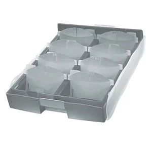 HAN Lernkartei CROCO DUO, A8 quer, grau-transluzent (EAN: 4012473998728)