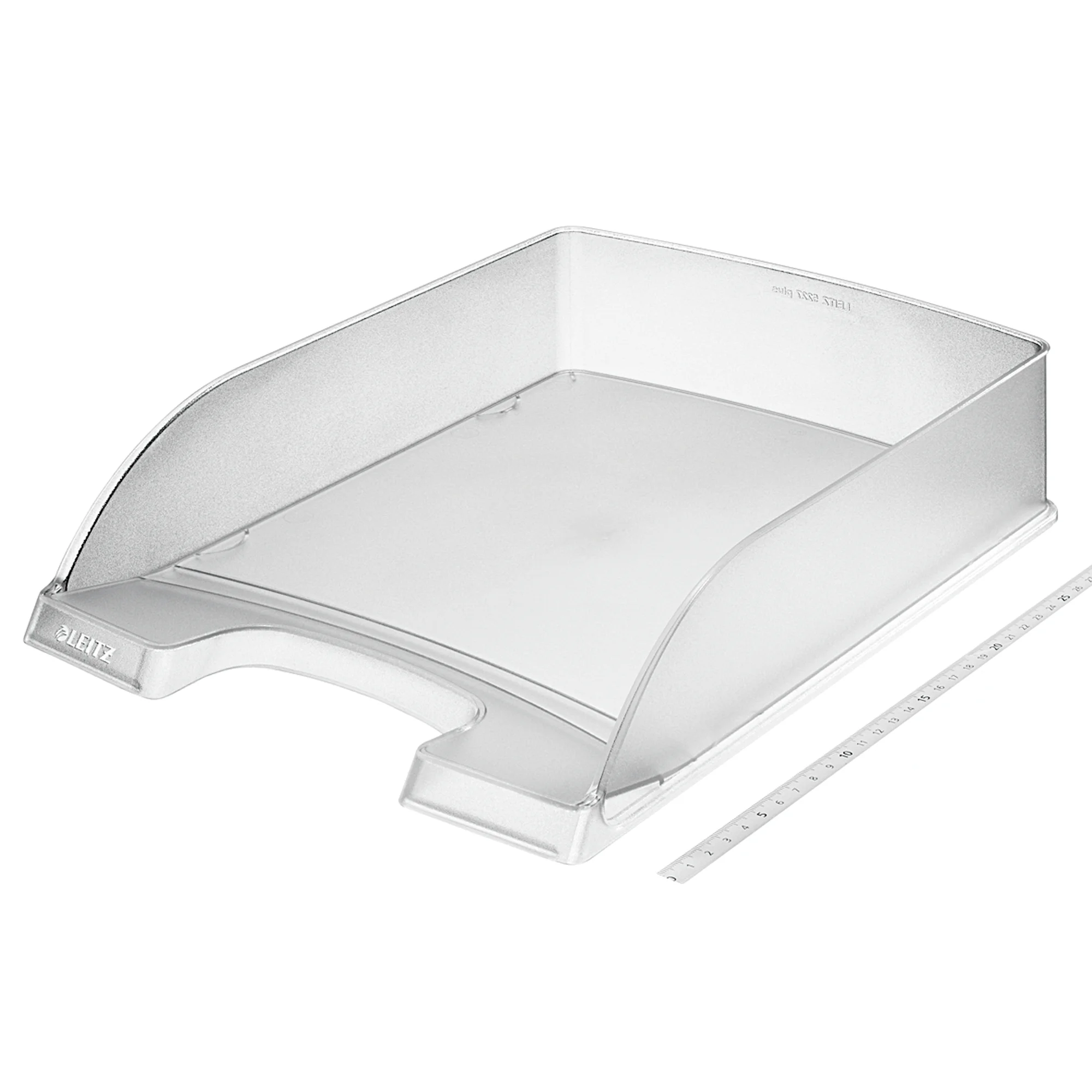 LEITZ Briefablage Plus Standard, A4, Polystyrol, frost (EAN: 4002432374878)