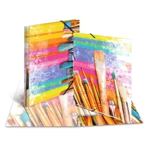 HERMA Eckspannermappe "Pinsel", aus Karton, DIN A4 (EAN: 4008705192842)