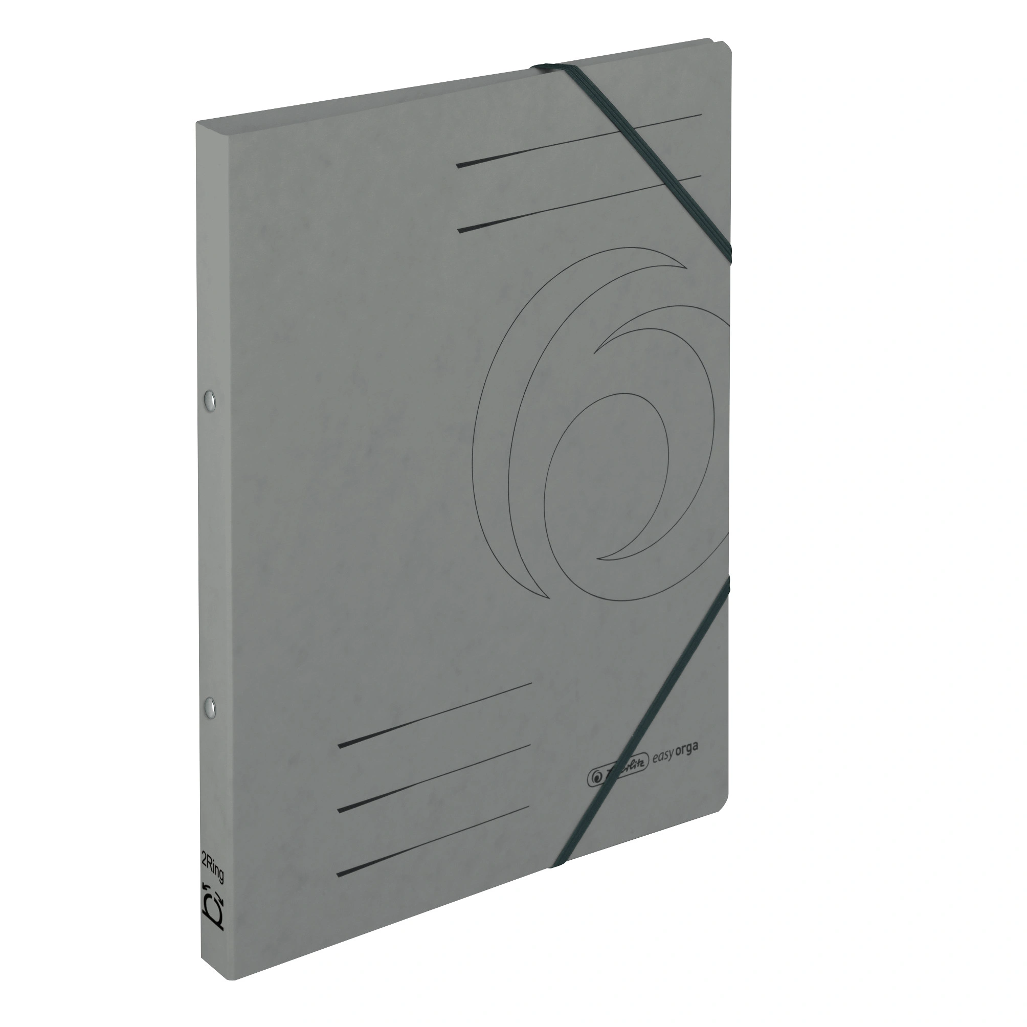 herlitz Ringhefter easyorga, A4, Karton, grau (EAN: 4008110568652)