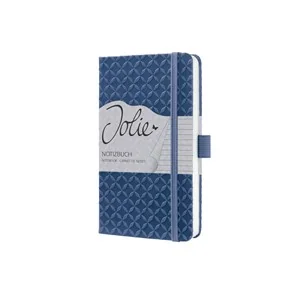 sigel Notizbuch Jolie Flair, Kunstleder, DIN A6, indigo blau, indigo blue (EAN: 4004360840531)
