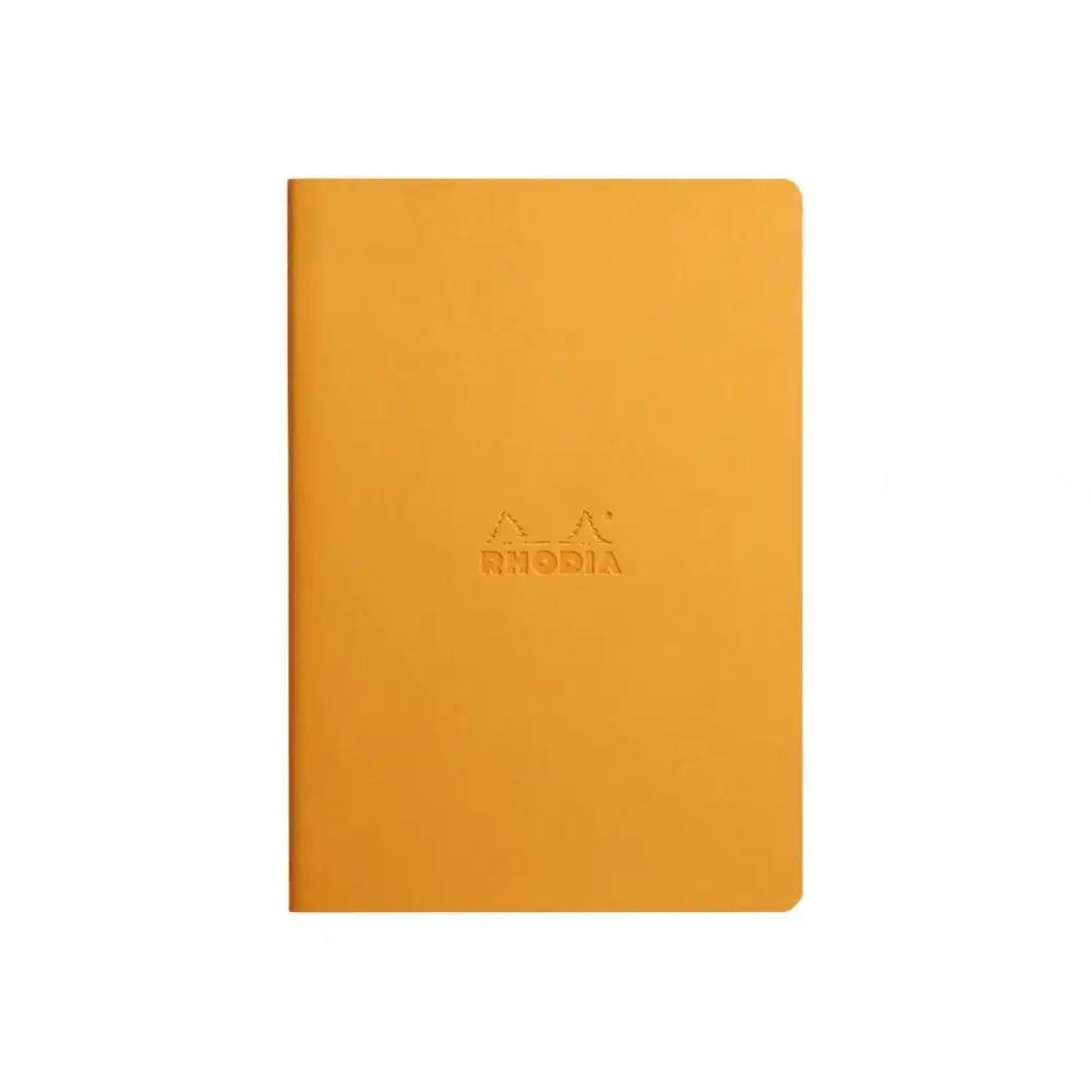RHODIA Notizheft RHODIARAMA, DIN A5, liniert, orange (EAN: 3037921164150)