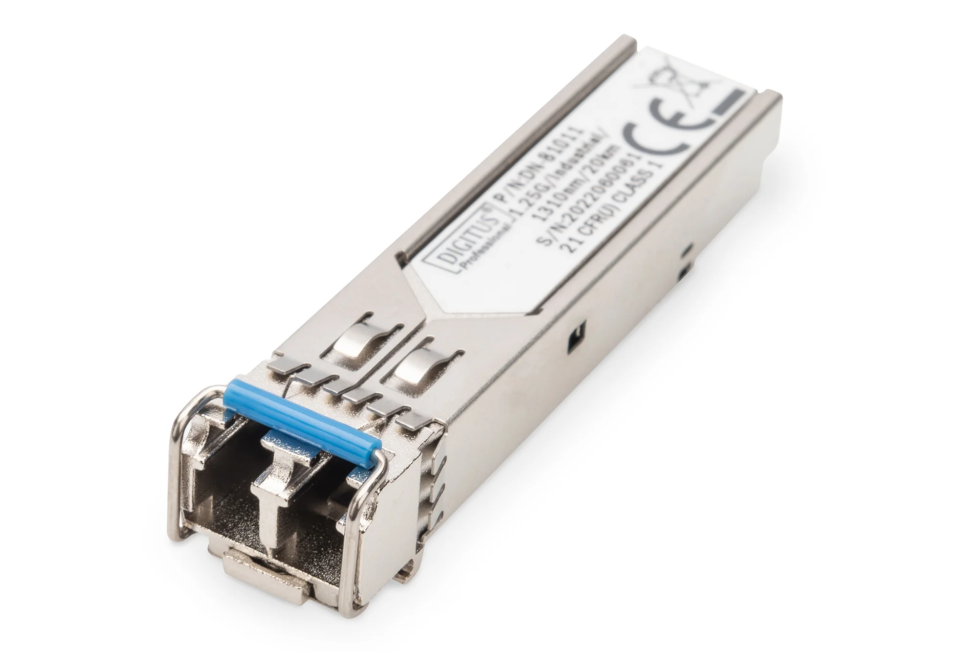 DIGITUS Industrial mini GBIC (SFP) Modul, 1,25 Gbps, 20 km (EAN: 4016032307587)