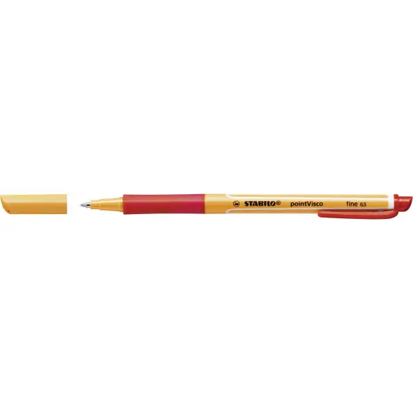 STABILO Gel-Tintenroller pointVisco, rot (EAN: 0000042156420)