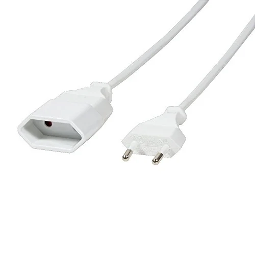 LogiLink Verlängerungskabel, Eurostecker, 1,0 m, weiß (EAN: 4052792039689)