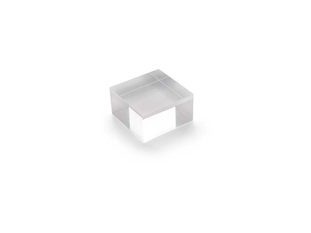 deflecto Acryl-Block, transparent, 75 x 75 x 40 mm (EAN: 5055425953740)