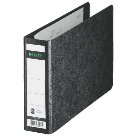 LEITZ Hartpappe-Ordner, 180 Grad, DIN A5 quer, 56 mm,schwarz (EAN: 4002432301065)