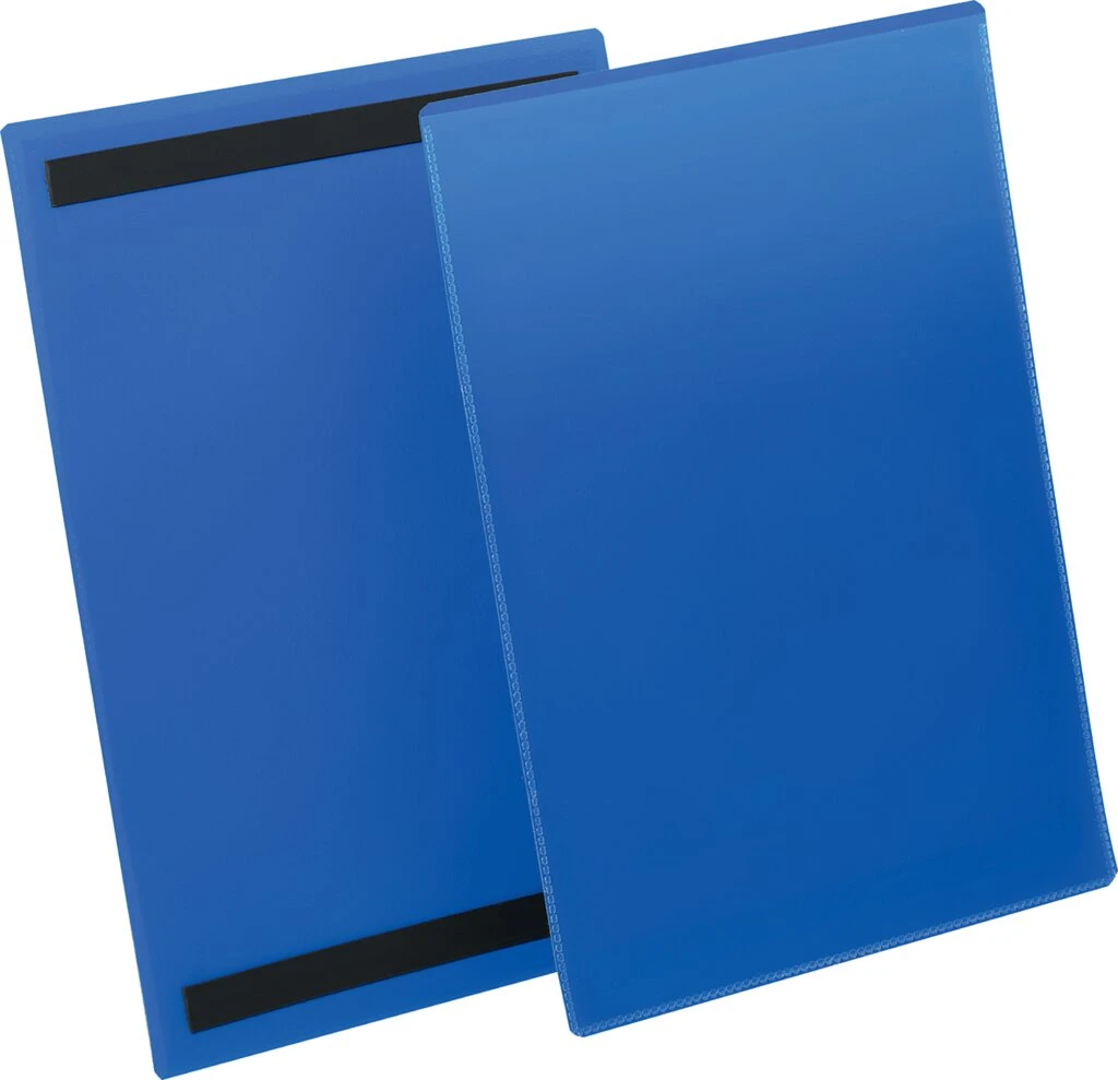 DURABLE Kennzeichnungstasche, magnetisch, DIN A4 hoch, blau (EAN: 4005546109039)