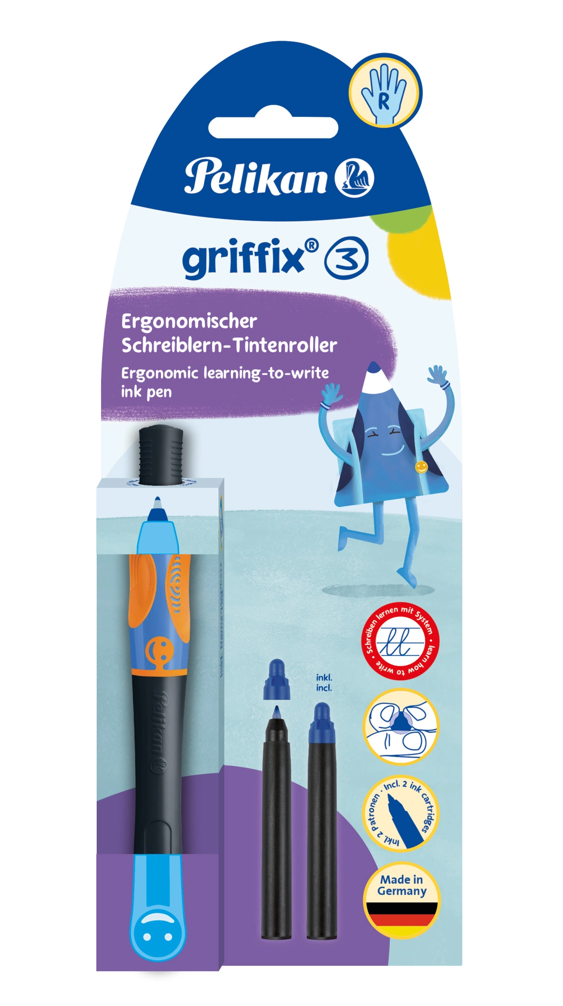 Pelikan griffix Tintenschreiber Neon Black (EAN: 4012700820990)