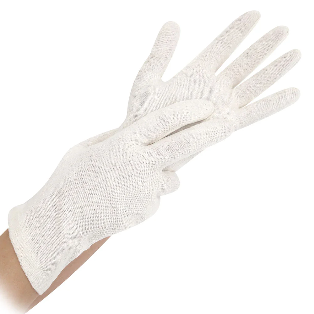 HYGOSTAR Baumwoll-Handschuh Nature, M, natur (EAN: 4015544272598)