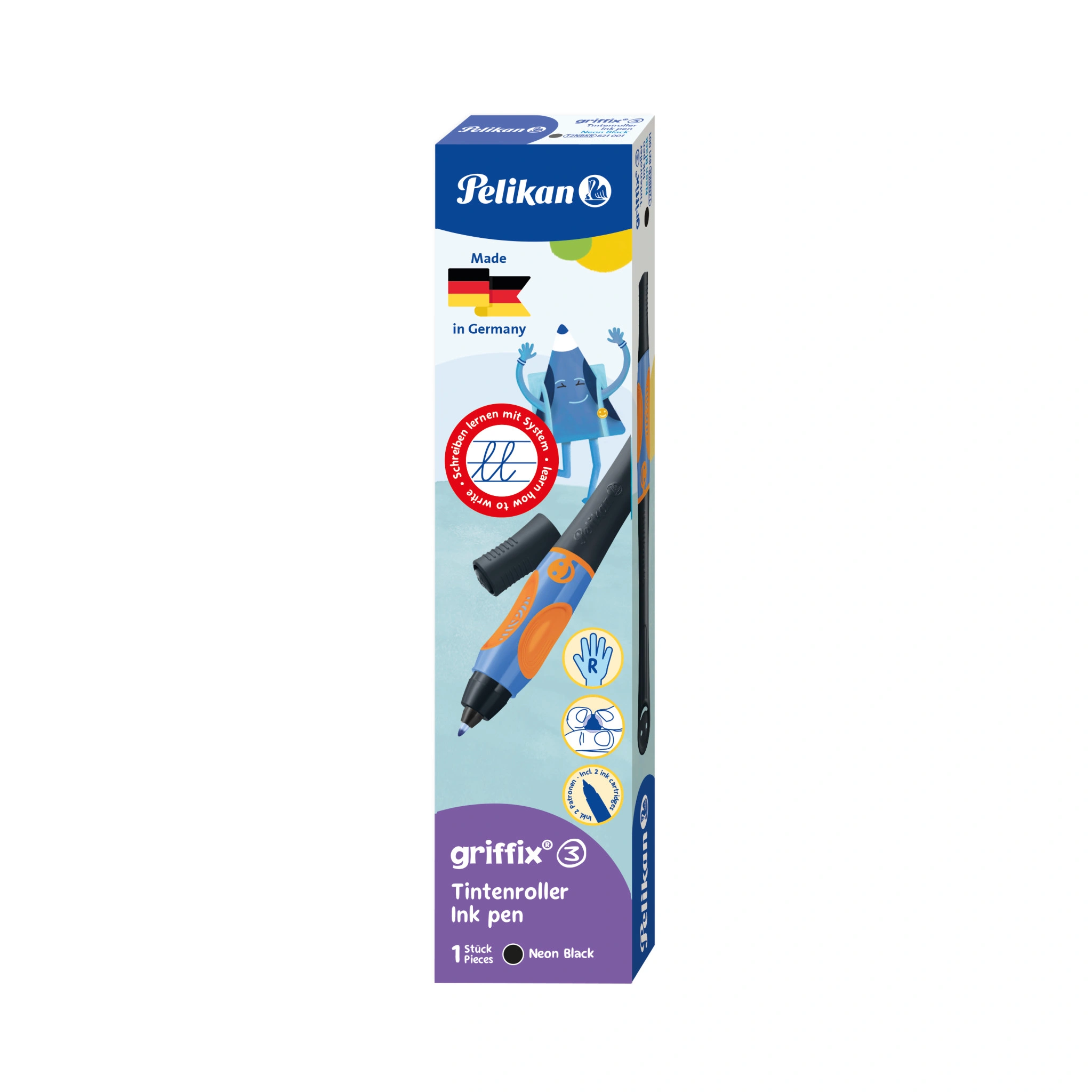 Pelikan griffix Tintenschreiber Neon Black (EAN: 4012700821003)