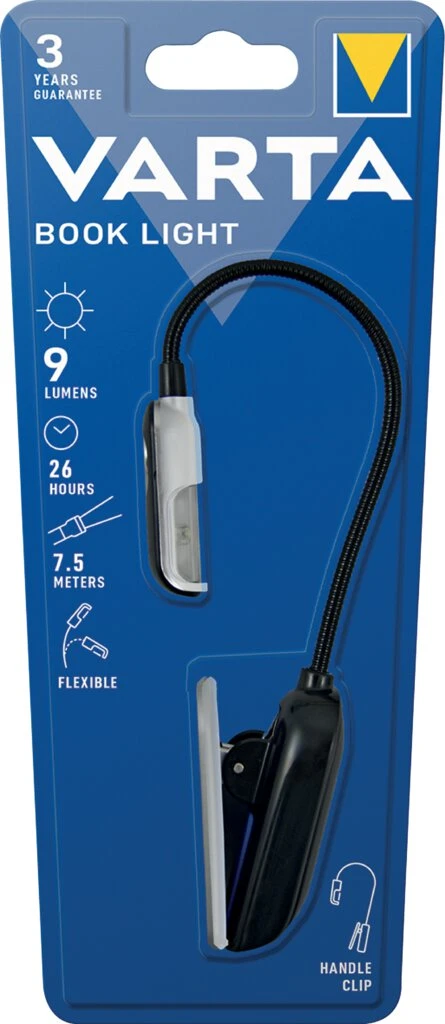 VARTA LED-Leselampe "LED Book Light", inkl. 2 x CR2032 (EAN: 4008496772599)